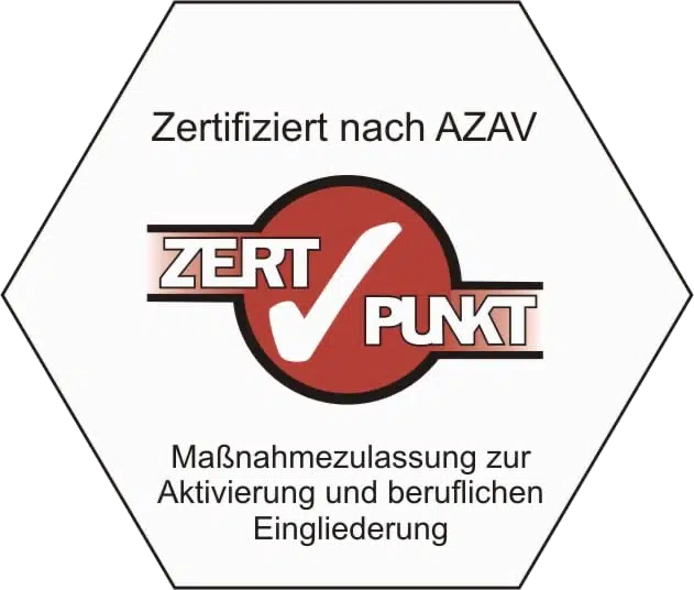 AZAV-zertifizierte Maßnahme - AVGS Förderung möglich